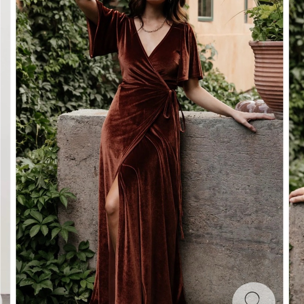 Baltic Born ‘Spice’ Elegant Wrap Dress